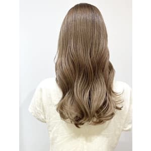 大人可愛い/ミディアムレイヤー/ベージュ/ふんわりカール