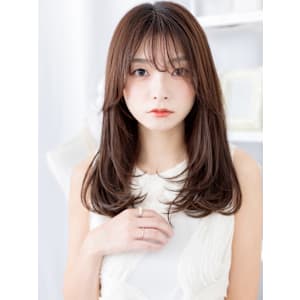 ココアグレージュうざバングロングレイヤー　チャコールグレー - mod's hair【モッズヘア】越谷/越谷西口店【モッズヘア コシガヤ コシガヤニシグチテン】掲載中