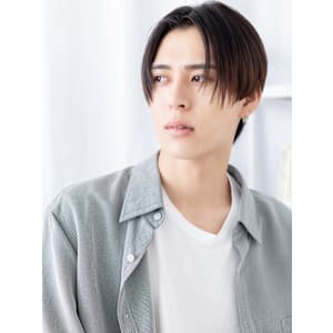 デコ出しツーブロック黒髪テクノカット　シースルーフェザー　 - mod's hair【モッズヘア】越谷/越谷西口店【モッズヘア コシガヤ コシガヤニシグチテン】掲載中