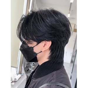 ウルフカット/センターパートウルフ/メンズウルフ/メンズヘア - popls【ポプルス】掲載中