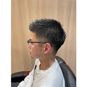 UN businessman barber×スタイル