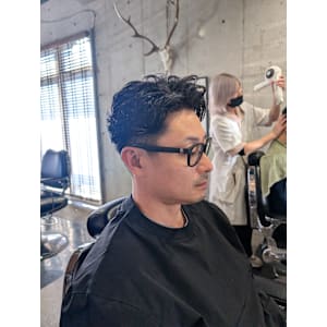 ニュアンス・ピンパーマ - @110 BARBER SHOP CONTINENTAL【ワンワンオー バーバー ショップ コンチネンタル】掲載中