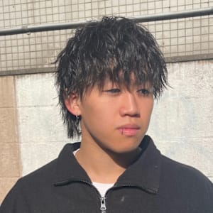 縦落ちパーマ/ウルフヘア