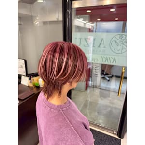 白髪ぼかしハイライト