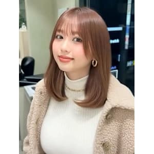 明るめブラウンカラー