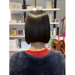 プツッとボブ - 半個室型美容室 Sourire 小倉店【ハンコシツガタビヨウシツ スーリール コクラテン】掲載中