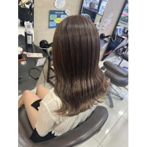 ブリーチなしダブルカラー/艶カラー/ケアカラー/池袋カラー