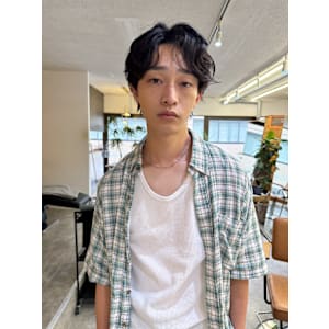 緩めツイストスパイラルパーマ波巻きパーマメンズパーマ20代3 - nelke【ネルケ】掲載中