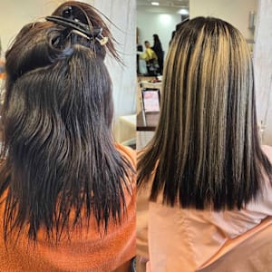 S.feel柳生店×レディース縮毛矯正