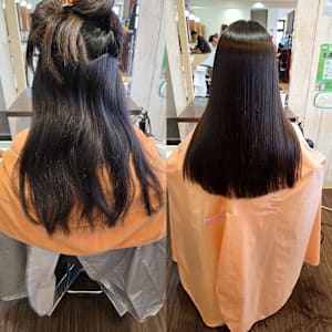 S.feel柳生店×レディース縮毛矯正