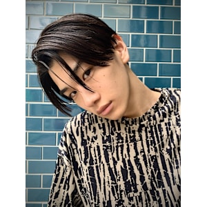 メンズカットアンニュイセンターパート - bococa by KENJE/メンズカット｜フェード【ボコカバイケンジ】掲載中