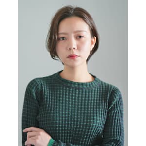 前下がりショート・ボブ/絶壁解消/前髪あり/40代/30代 - INCEPTION  GINZA 銀座【インセプション】掲載中