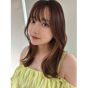 綺麗な艶髪スタイル　美髪ロングレイヤー　