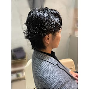 大人メンズショート　パーマ　ツーブロック - joie 銀座【ジョワ】【ジョワ ギンザ】掲載中