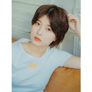 無造作ショートヘア