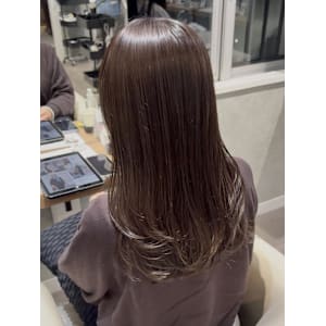 透明感たっぷりハイライトカラー