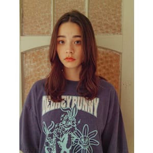 顔まわりレイヤーロング