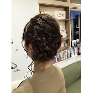 Hair mode hoop×スタイル