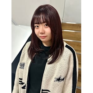 【YOKE】レッドブラウンブリーチなし顔周りレイヤーロング - YOKE【ヨーク】掲載中