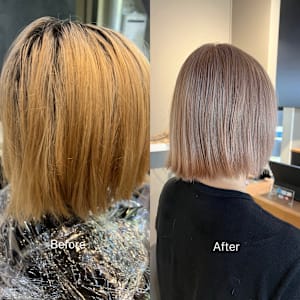 派手髪・ハイトーンカラー・デザインカラー・ブリーチ専門美容室