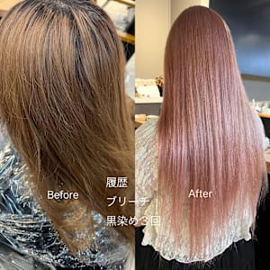 派手髪・ハイトーンカラー・デザインカラー・ブリーチ専門美容室