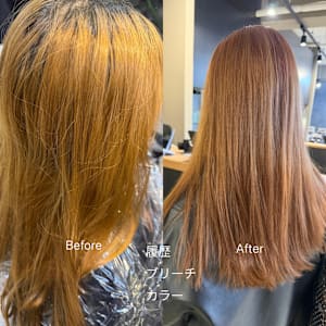 派手髪・ハイトーンカラー・デザインカラー・ブリーチ専門美容室