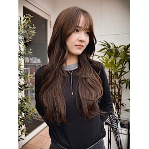 【るん】くすみ感◎オリーブブラウン