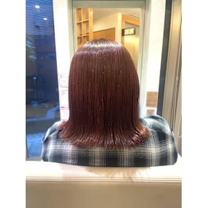 ツヤ溢れるピンクブラウンで上品な大人カラーに - VISAGE plus【ヴィサージュ プラス】【ヴィサージュ プラス】掲載中