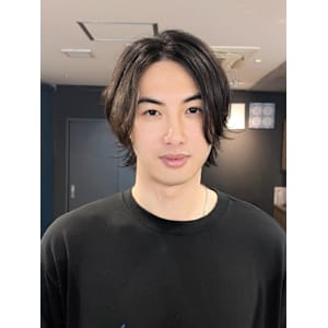 メンズミディアムパーマ