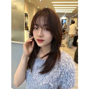 髪質改善黒髪レイヤーミディ美髪*Zina - 全席個室美容室 Zina 錦糸町 髪質改善＆トリートメント【ジーナ】【ゼンセキコシツビヨウシツ ジーナ キンシチョウ カミシツカイゼン アンド トリートメント】掲載中