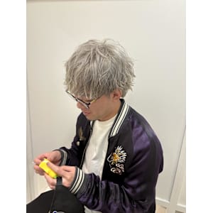 メンズハイトーン/ホワイトベージュ/ブリーチ