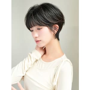 前下がりショート・ボブ/絶壁解消/前髪あり/40代/30代 - INCEPTION  GINZA 銀座【インセプション】掲載中