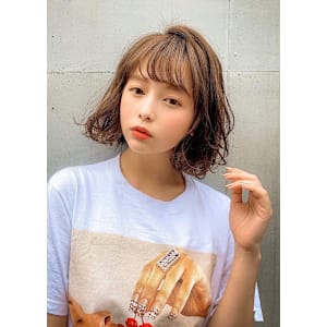 綺麗な艶髪スタイル　カットカラー