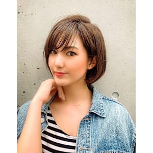 綺麗な艶髪スタイル　美髪ショート