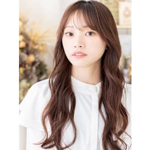 流し前髪こなれふんわりパーマエアリーロング　ヘーゼルブラウン - COVER HAIR bliss【カバーヘア ブリス】戸田公園/戸田公園西口店【カバーヘアブリス トダコウエン トダコウエンニシグチテン】掲載中