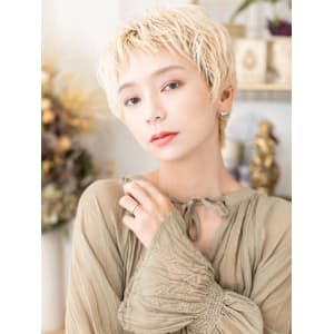 フレンチカジュアルマッシュショートパーマ　根本パーマ - COVER HAIR bliss【カバーヘア ブリス】戸田公園/戸田公園西口店【カバーヘアブリス トダコウエン トダコウエンニシグチテン】掲載中