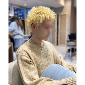 スパイキーショート×ブリーチ抜きっぱなし