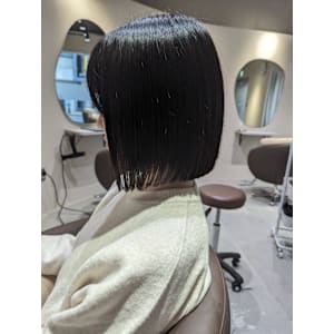 パツッとボブ×髪質改善