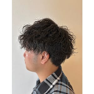 メンズマッシュ×波巻きパーマ - NICOLA【ニコラ】掲載中