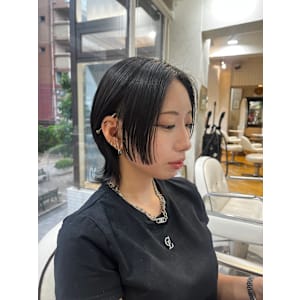 ショートウルフ/ショートカット/ショートヘア/ウルフカット