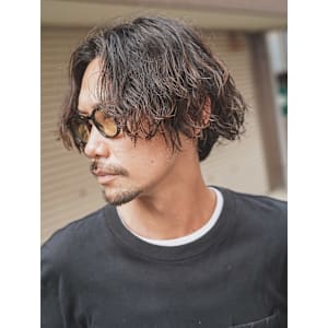 ミディアム波巻きスパイラル無造作