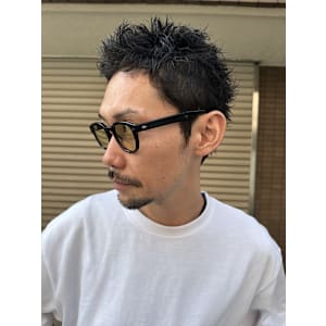 ベリーショートパーマメンズ