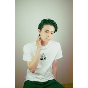 大人メンズヘアスタイルカジュアルオールバック