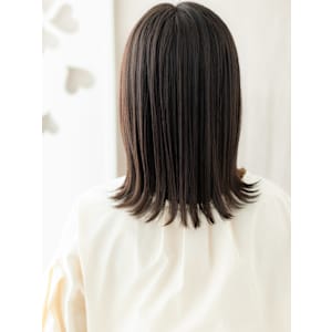 チャコールグレーくびれミディアム小顔クラゲヘアー30代40代 - COVER HAIR bliss【カバーヘア ブリス】戸田公園/戸田公園西口店【カバーヘアブリス トダコウエン トダコウエンニシグチテン】掲載中