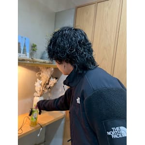 ニュアンスパーマで作るウルフスタイル