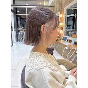 【黒田】ボブ/インナーカラー