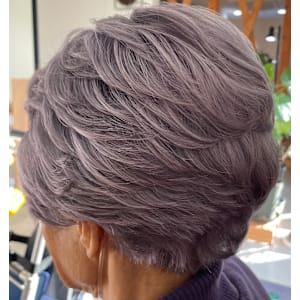 白髪ぼかしショートスタイル - Boasorte【ボアソルチ】掲載中