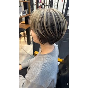 アッシュベージュアンブレラカラー