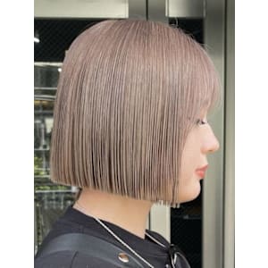 ミルクティーベージュ　グレージュ　ボブ - ARCANA 明治神宮前 表参道 原宿【アルカナ メイジジングウマエ オモテサンドウ ハラジュク】掲載中
