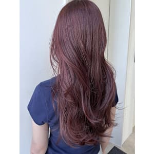 ブリーチなしココアブラウンチョコレートブラウンレッドブラウン